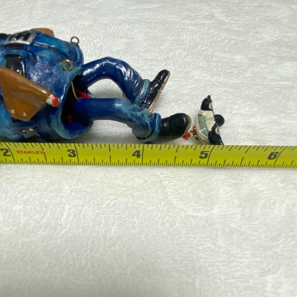 Police Officer Cop Christmas Ornament Police‎ Car Hanging Figurine